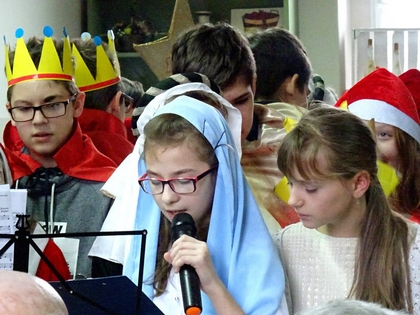 Uczniowie ze SP z Pawonkowa, 5