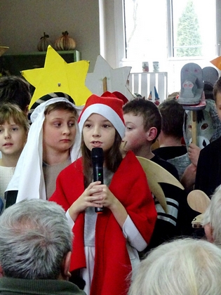 Uczniowie ze SP z Pawonkowa, 9