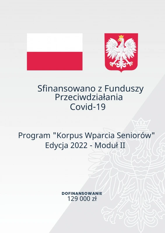 Korpus Wparcia Seniorów Edycja 2022 - Moduł II
